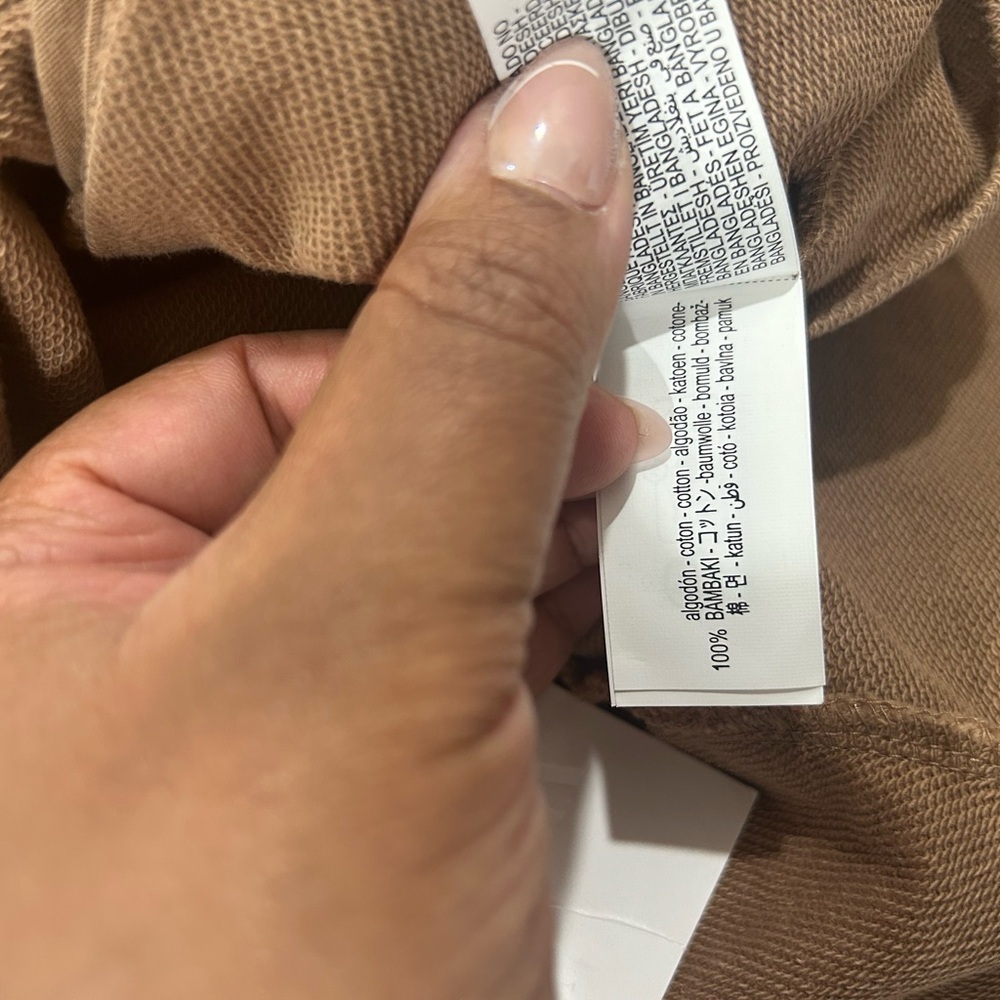 NWT Zara Tan Mini Skirt - Picture 6 of 6